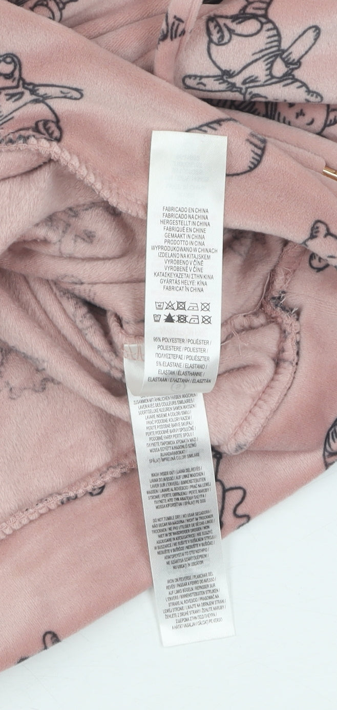 Primark Women's Pink Winnie the Pooh Pyjama Top S