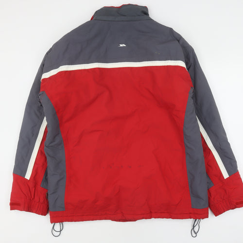 Trespass Men's Red Windbreaker Jacket - M, Casual Sports