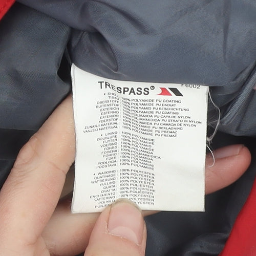 Trespass Men's Red Windbreaker Jacket - M, Casual Sports
