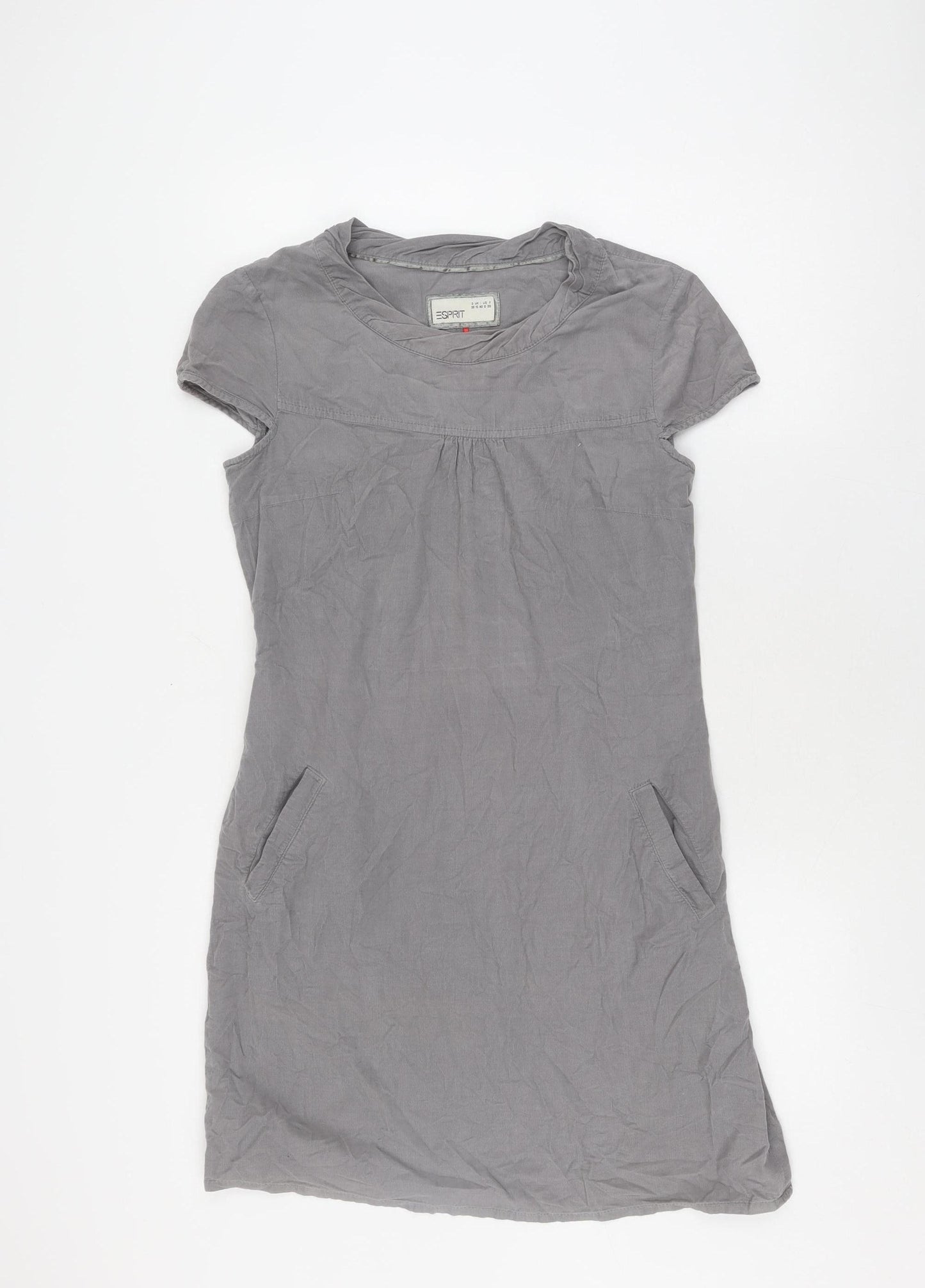 Esprit Women's Grey Shift Dress Size 10