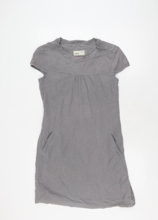 Esprit Women's Grey Shift Dress Size 10