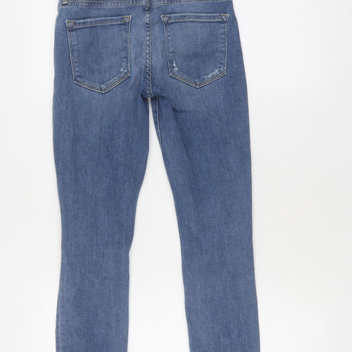 Frame Women's Blue Skinny Jeans Size 25, Distressed