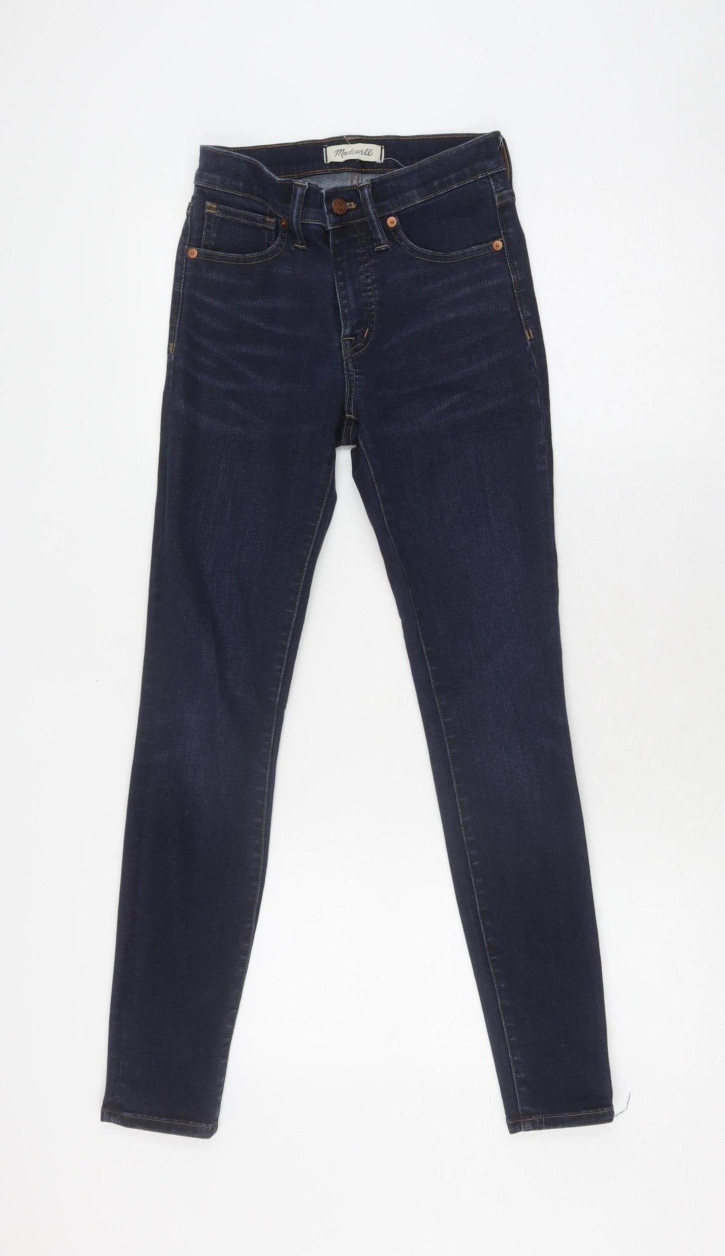 Madewell Women's Blue Skinny Jeans Size 6
