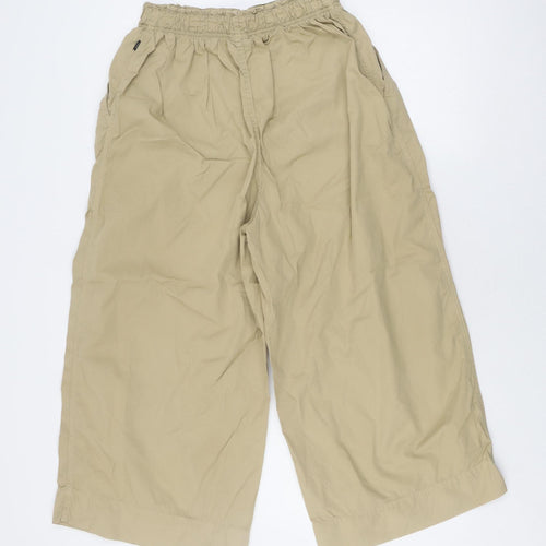 Finisterre Womens Beige Cropped Trousers Size 12