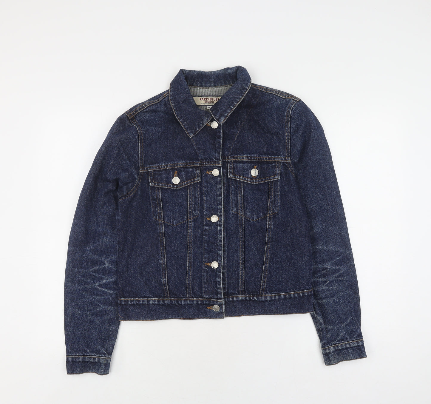 Paris Blues Women's Blue Denim Jacket M Casual Style