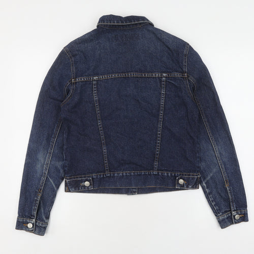 Paris Blues Women's Blue Denim Jacket M Casual Style