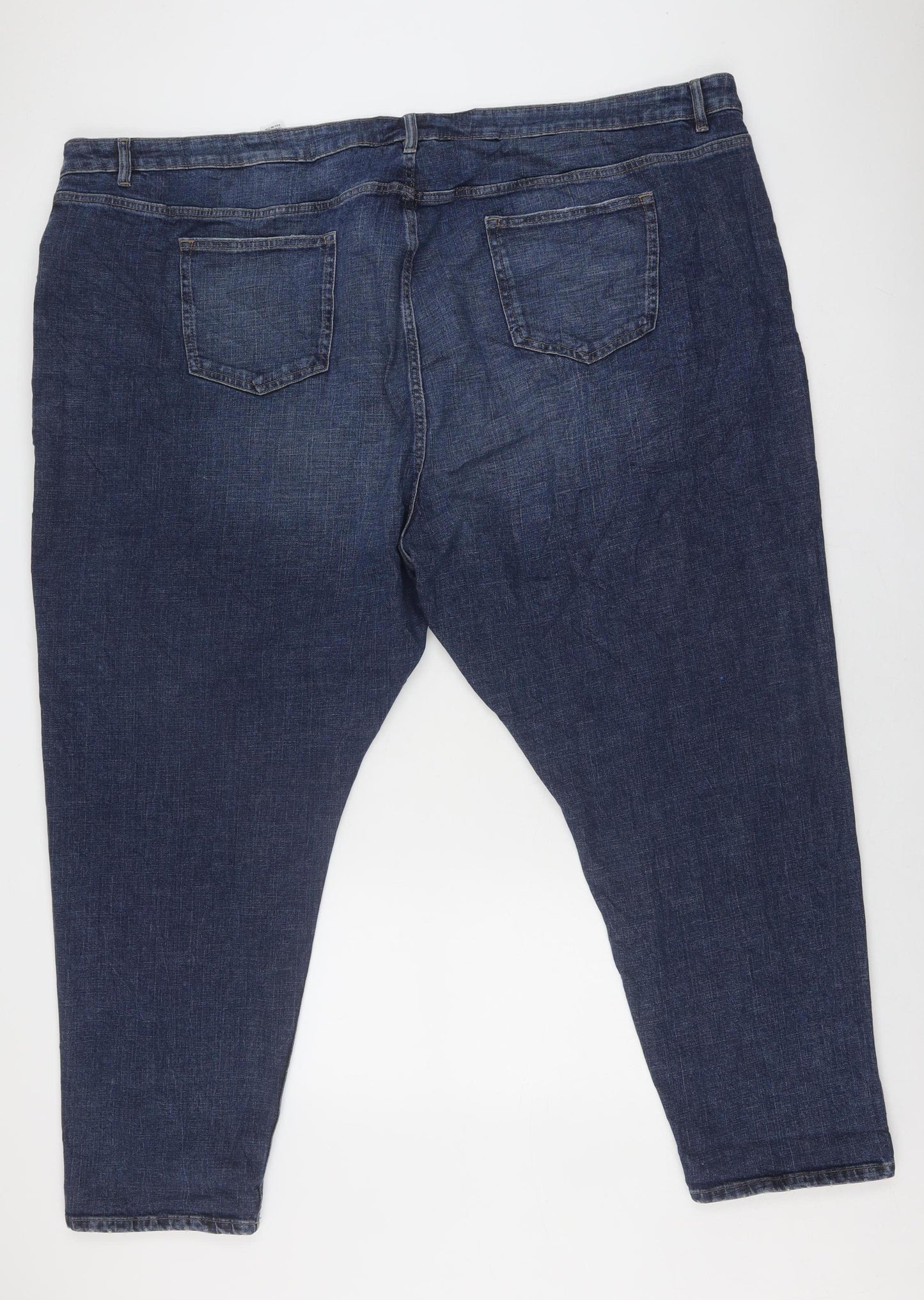 Marks and Spencer Women's Blue Relaxed Slim Jeans