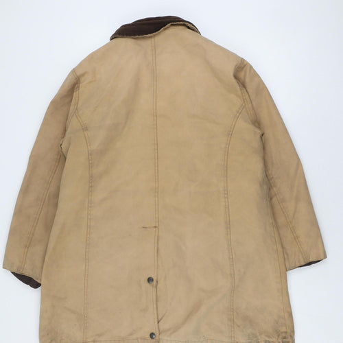 Royal Paddock Women's Beige Cotton Overcoat Size 10