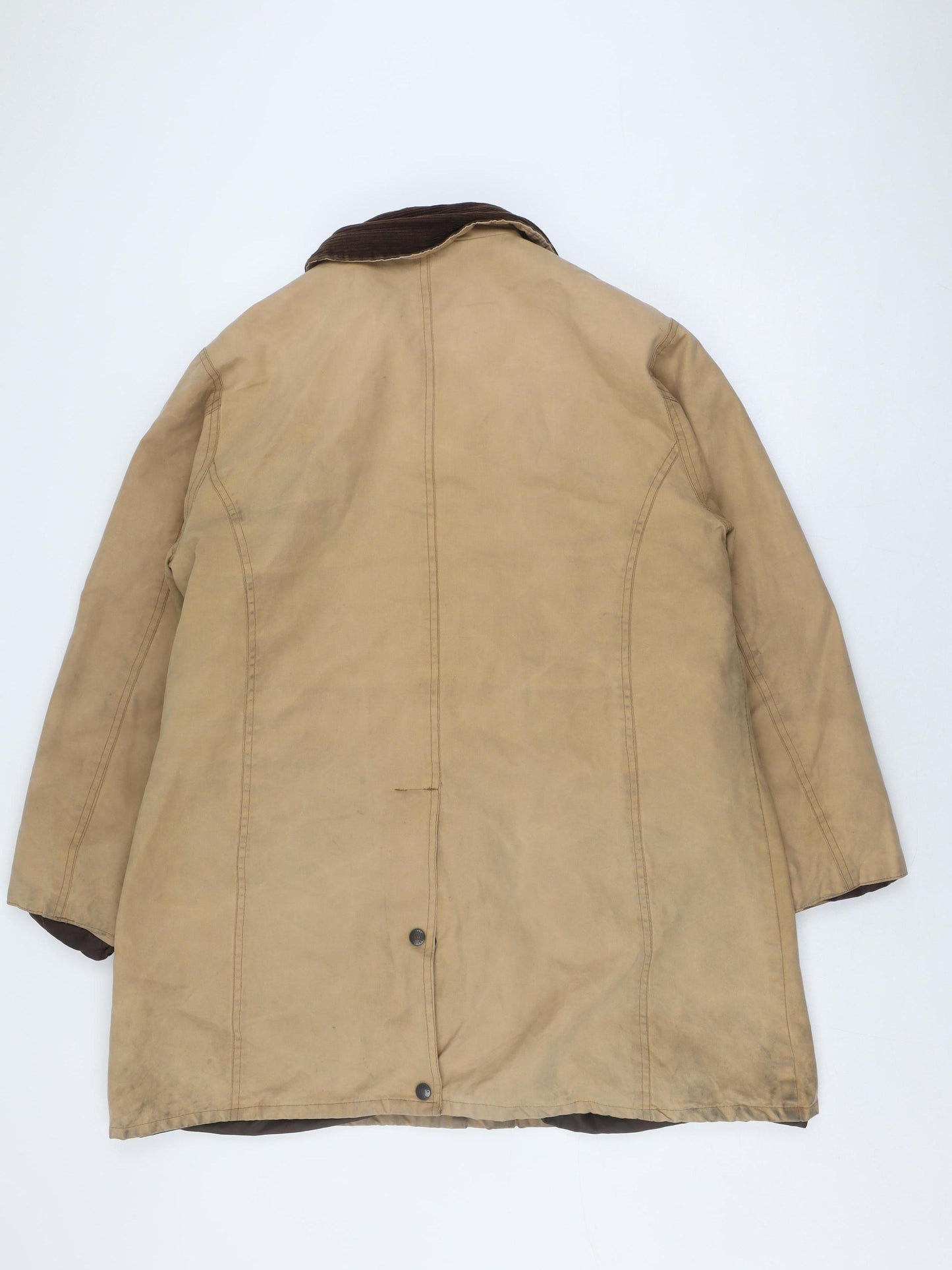 Royal Paddock Women's Beige Cotton Overcoat Size 10