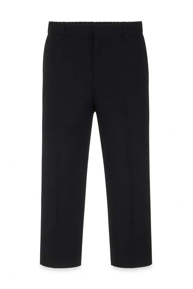 H&M Boys Black Dress Pants - 5 Years, Formal Elastic Waist