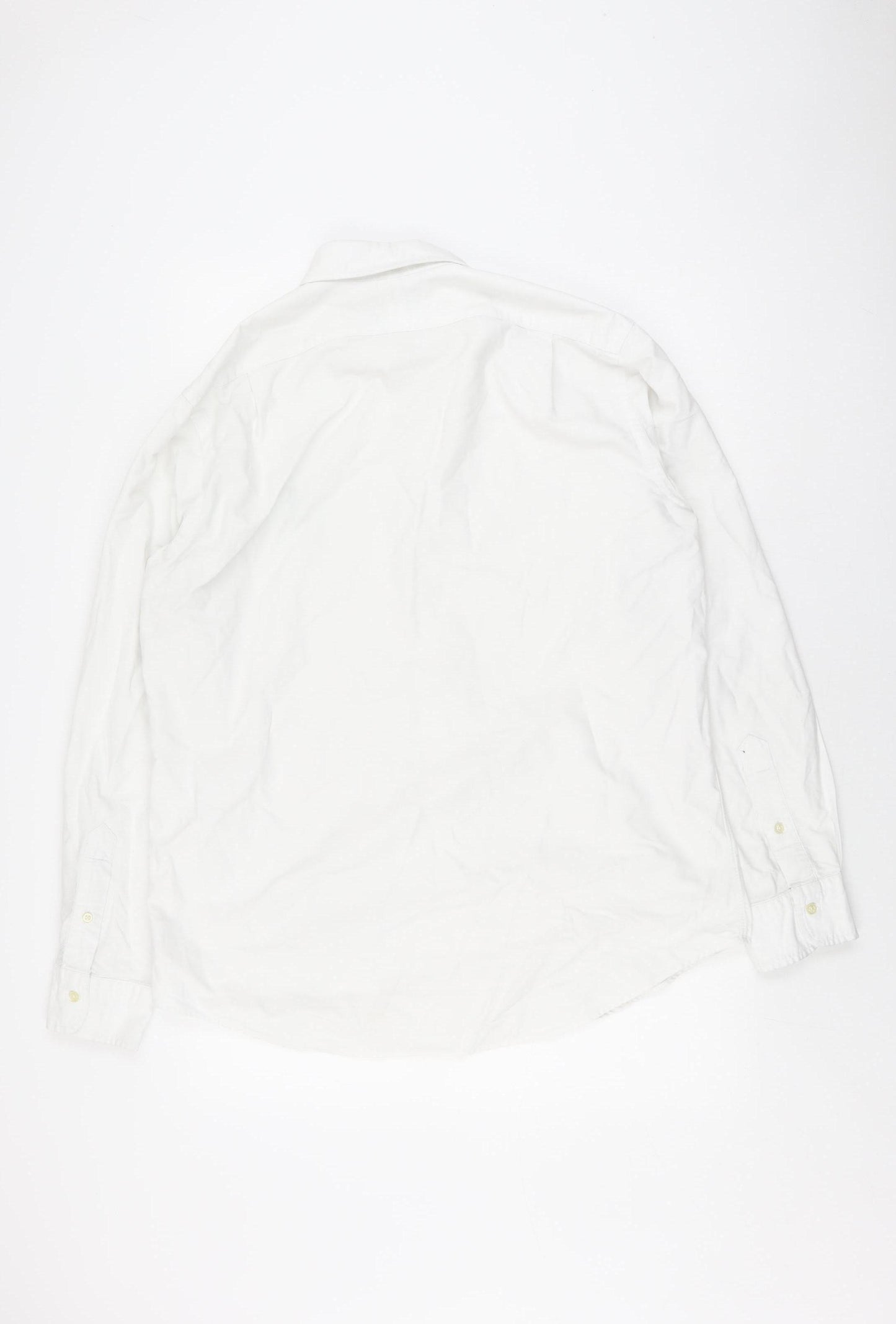 Ralph Lauren Men's White Classic Fit Shirt L