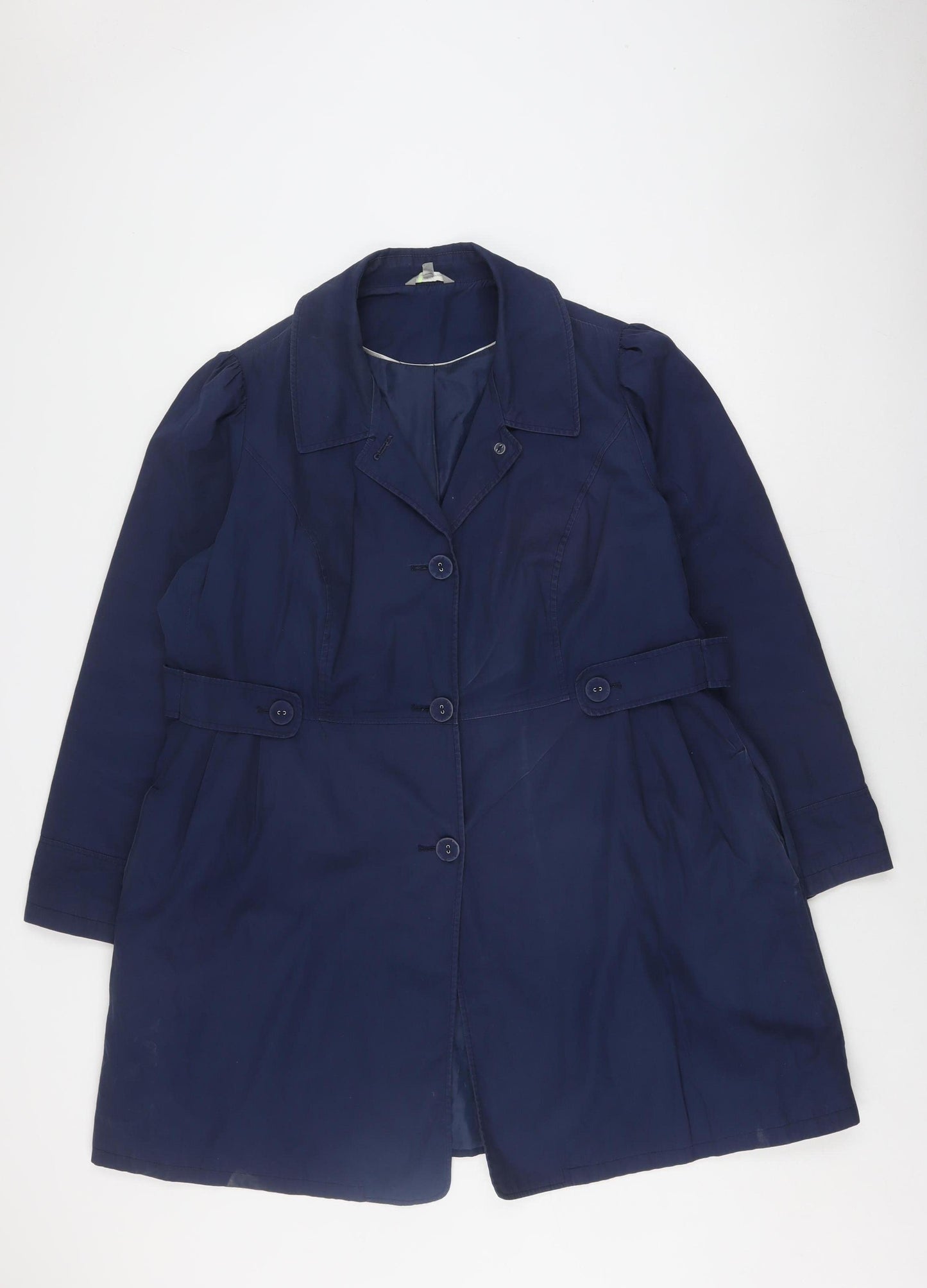 Marks and Spencer Women's Blue Coat Size 20