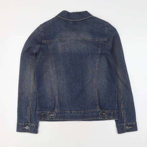 Gloria Vanderbilt Women's Blue 10 Denim Jacket