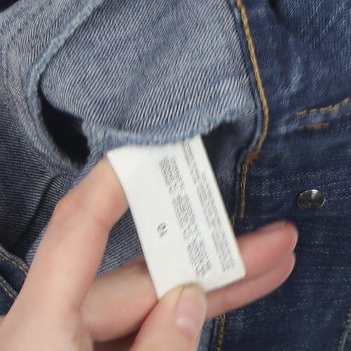 Gloria Vanderbilt Women's Blue 10 Denim Jacket