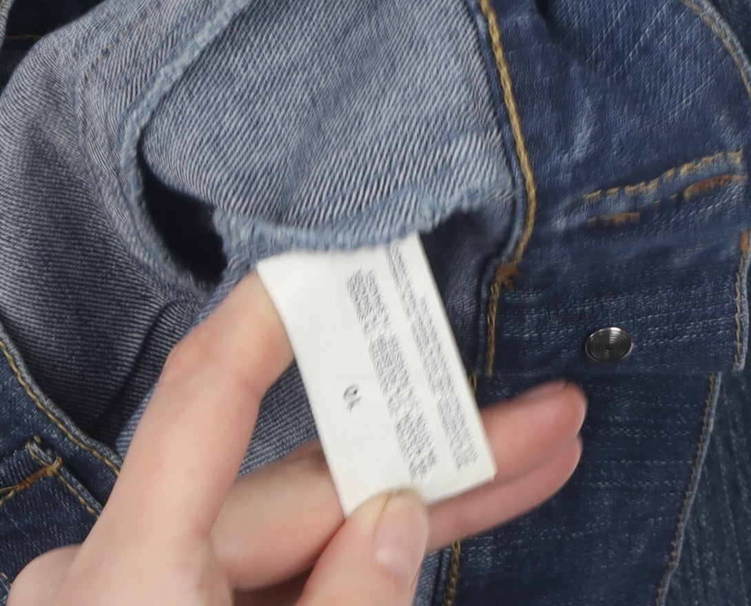 Gloria Vanderbilt Women's Blue 10 Denim Jacket