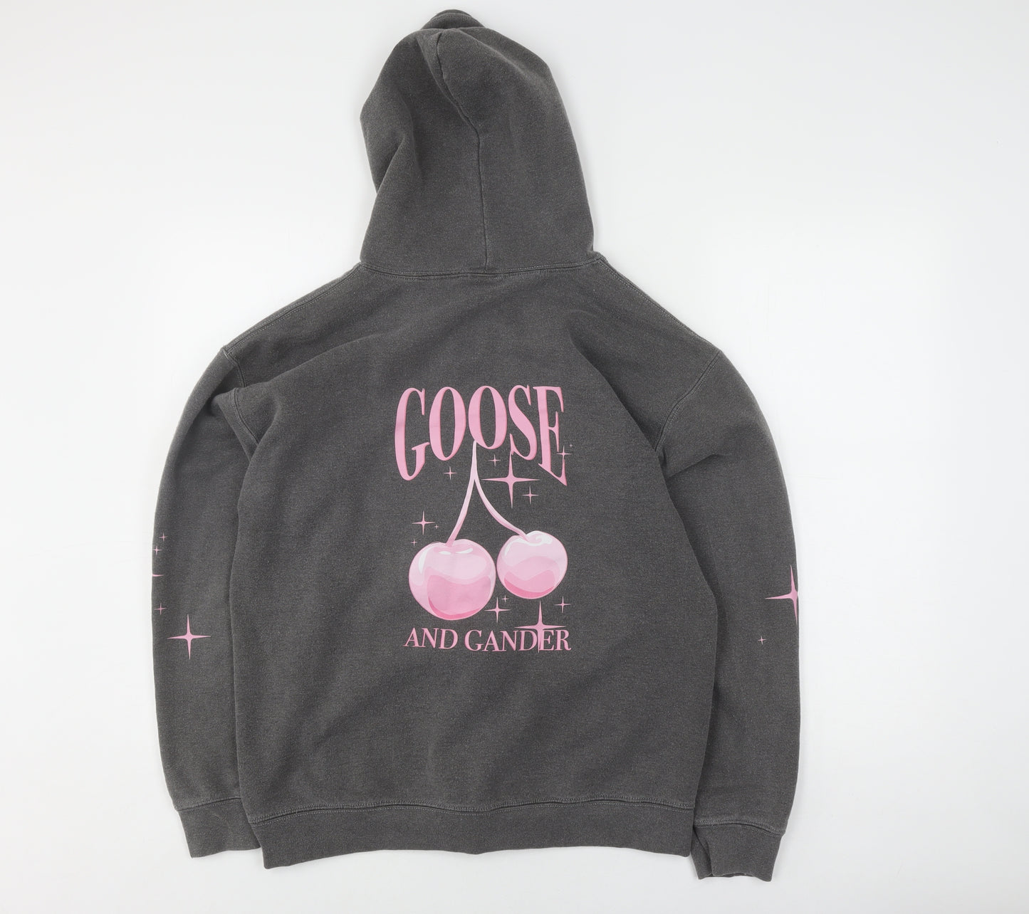 Good Goose Unisex Grey Basic Jacket M - Hooded, Zip