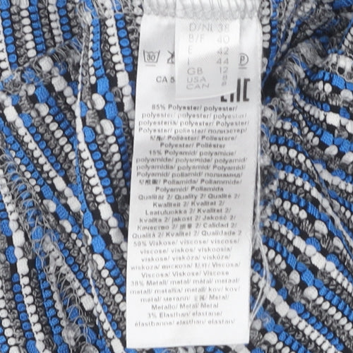 Rabe Women's Blue Basic Jacket, Size 10, Casual