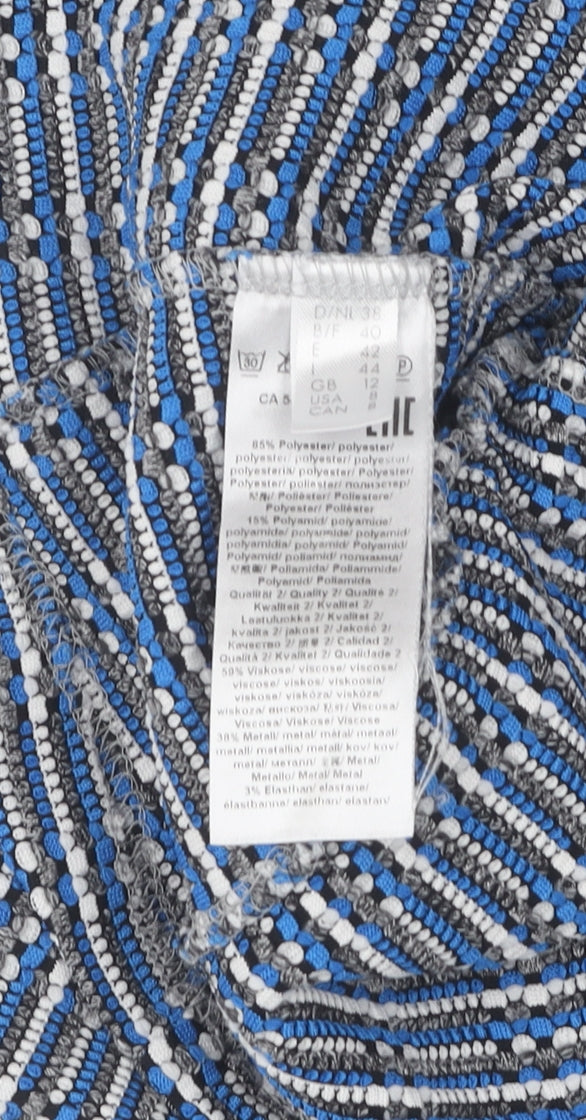 Rabe Women's Blue Basic Jacket, Size 10, Casual
