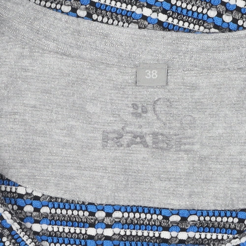 Rabe Women's Blue Basic Jacket, Size 10, Casual