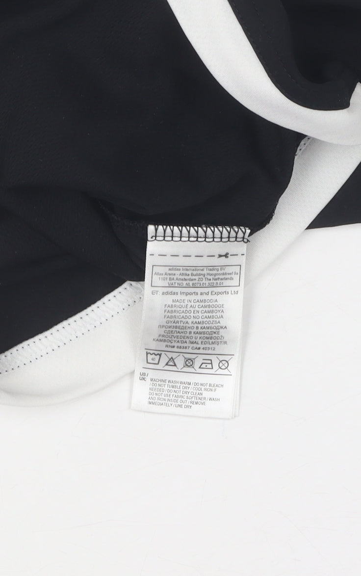 Adidas Boys Black T-Shirt, 4-5 Years, Sports Style