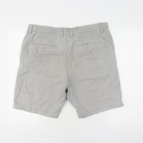 Maine New England Men’s Grey Chino Shorts Size 38