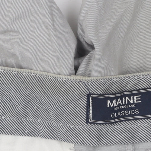 Maine New England Men’s Grey Chino Shorts Size 38