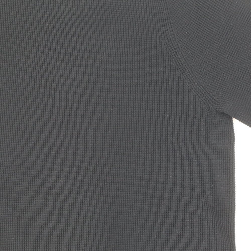 Dissident Men's Black XL Waffle Knit Pullover
