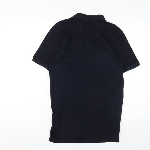 Jack & Jones Men's Black Polo Shirt Size S