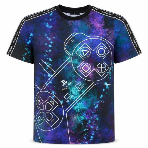 Boys Multicoloured PlayStation Graphic T-Shirt Size 13-14 Years
