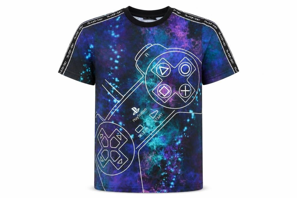 Boys Multicoloured PlayStation Graphic T-Shirt Size 13-14 Years
