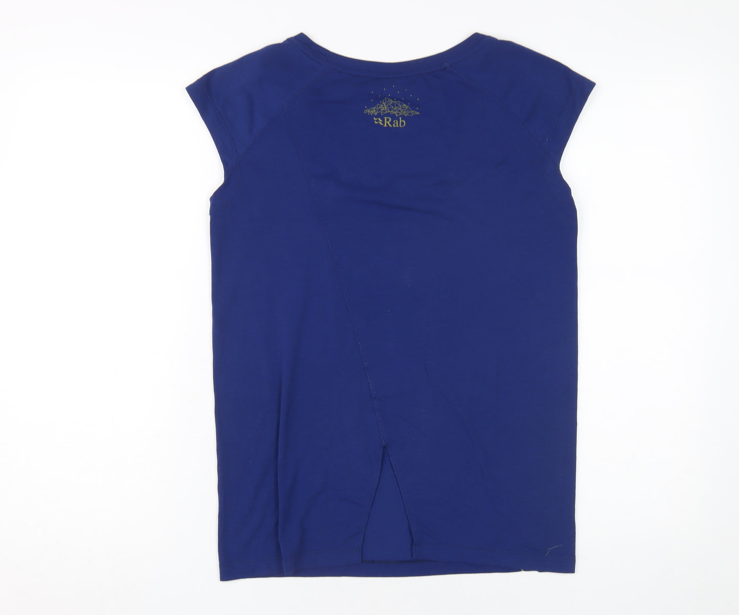 Rab Women's Blue Short Sleeve T-Shirt Size 10