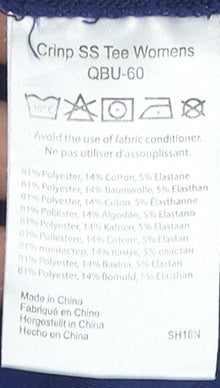 Rab Women's Blue Short Sleeve T-Shirt Size 10