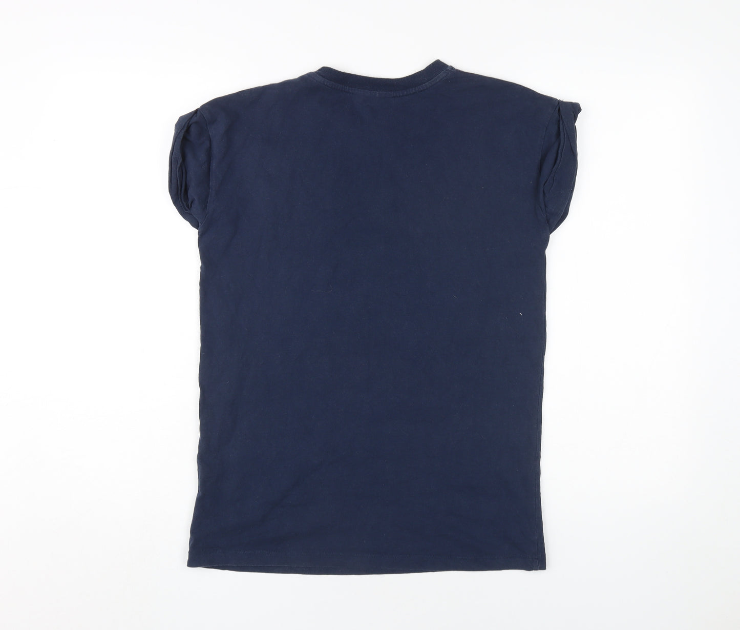 Women's Blue Where's Wally T-Shirt, Size 8, Casual