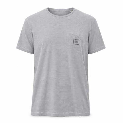 Selezione Grigio Men's Grey Striped T-Shirt M