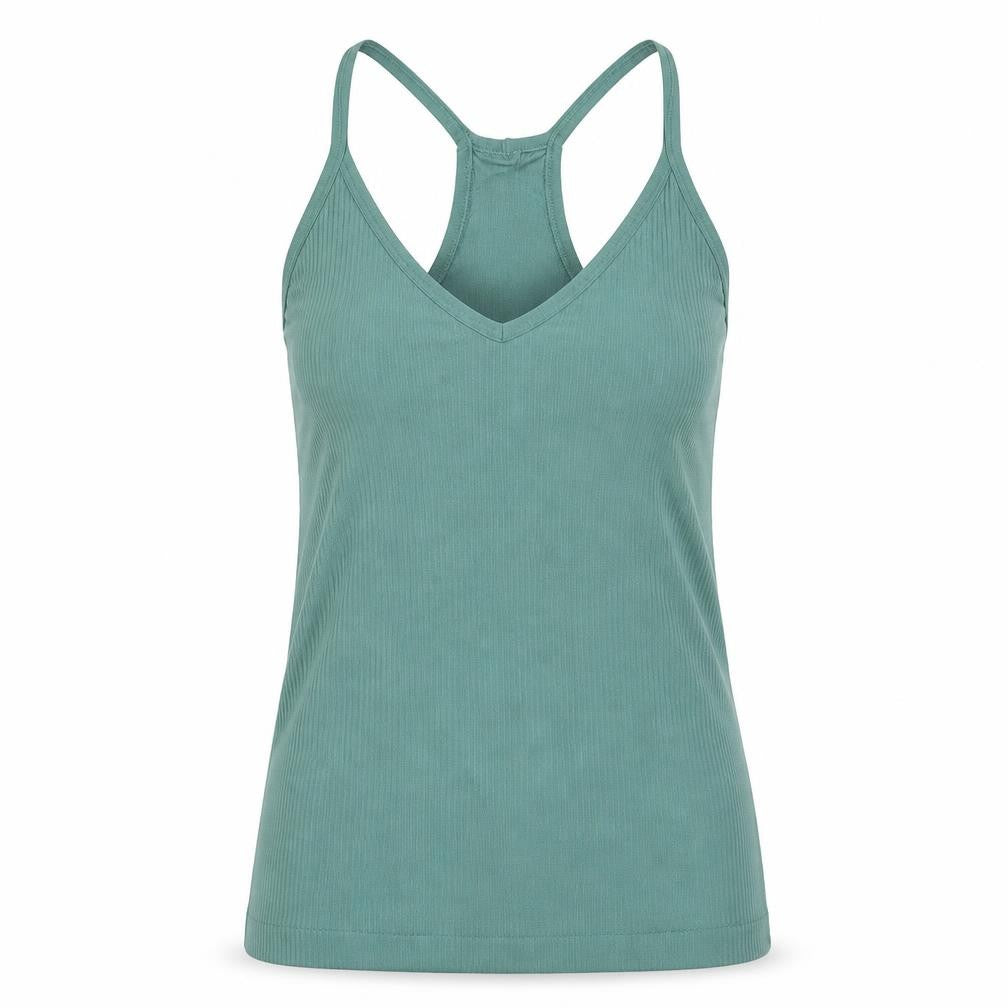 Marks and Spencer Women's Green Tank Top S Camisole Slim