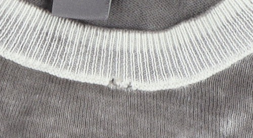 H&M Women's Grey Crew Neck Jumper, Size M