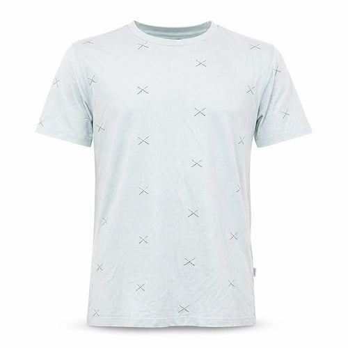 Anti-Blue Men's M Blue Cotton Graphic T-Shirt