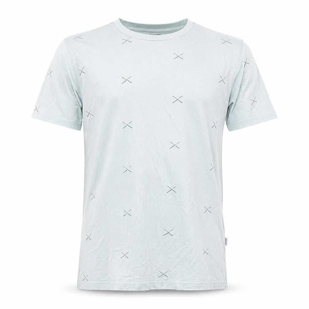 Anti-Blue Men's M Blue Cotton Graphic T-Shirt