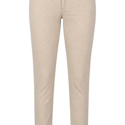 Adidas Women's Beige Polka Dot Skinny Jeans M