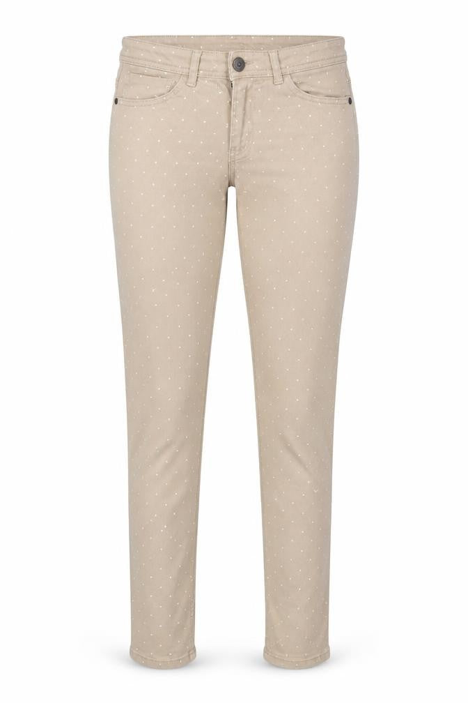 Adidas Women's Beige Polka Dot Skinny Jeans M
