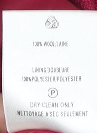 Eastex Women's Pink Wool Blazer Size 14 Business