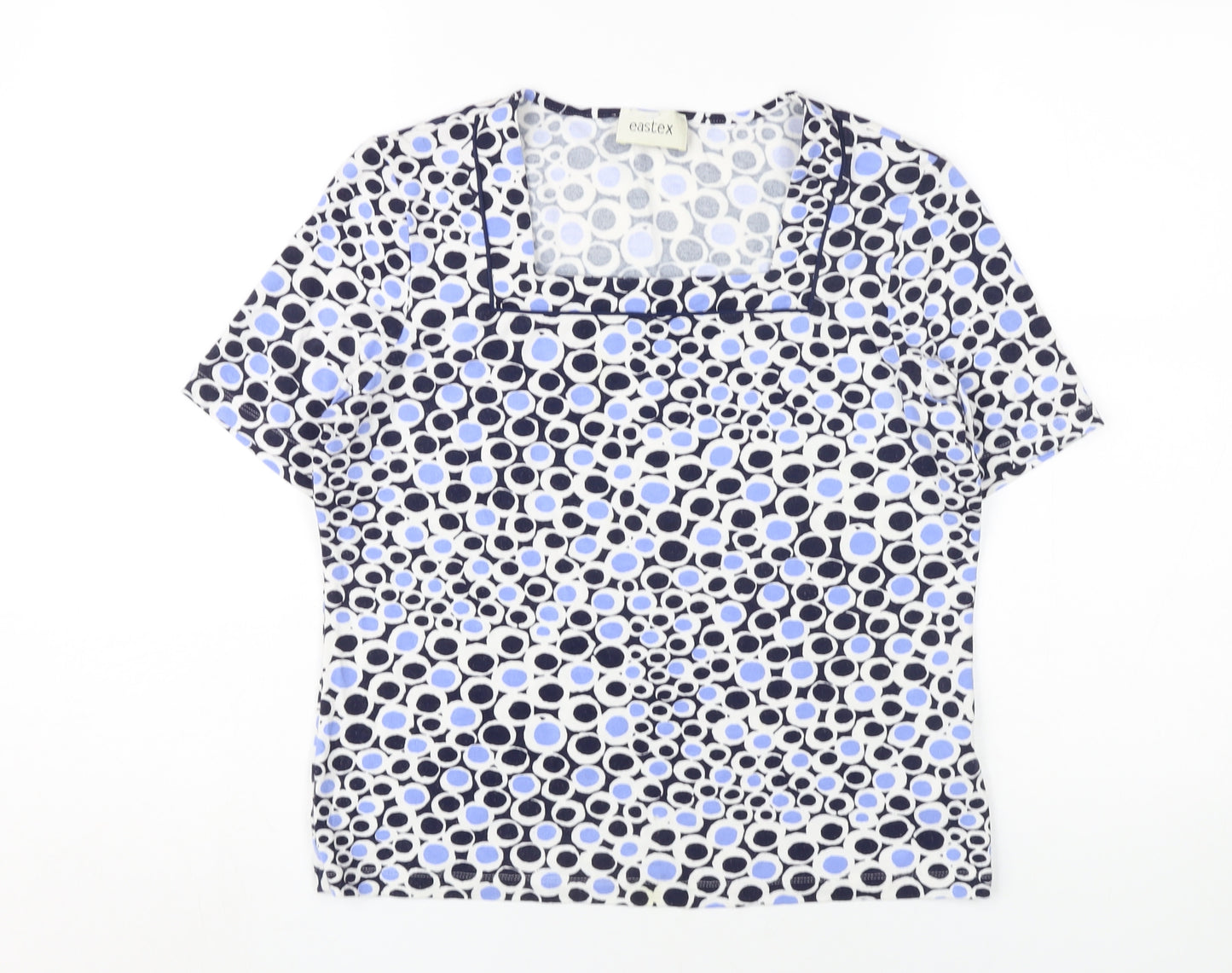 Eastex Women's Multicoloured Geometric T-Shirt