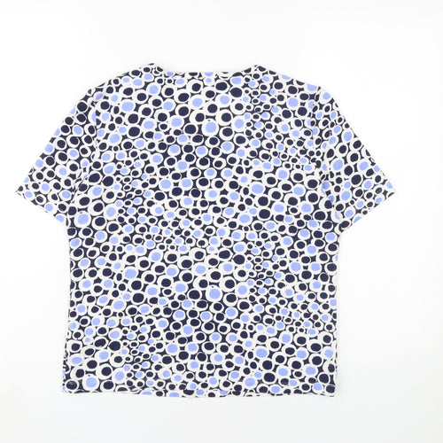 Eastex Women's Multicoloured Geometric T-Shirt