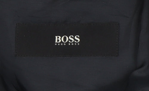 Hugo Boss Men's Blue Blazer, Size 38R, Wool, Classic