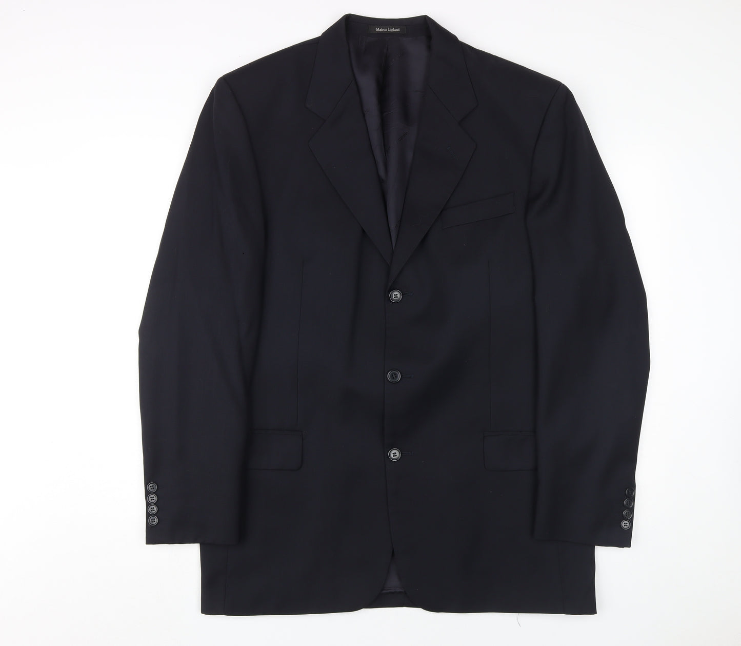Pierre Cardin Men's Blazer Black Classic 40L