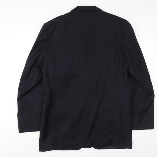 Pierre Cardin Men's Blazer Black Classic 40L