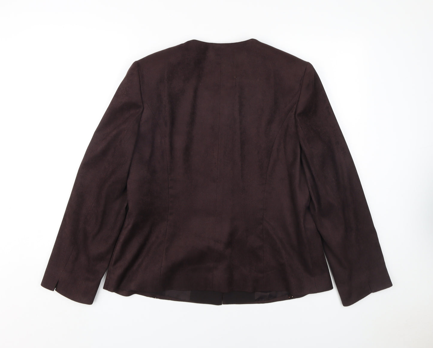 Jacques Vert Women's Brown Jacket Size 16