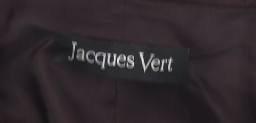 Jacques Vert Women's Brown Jacket Size 16