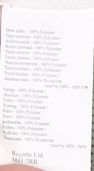 Regatta Women's Blue Rain Coat Jacket Size 10