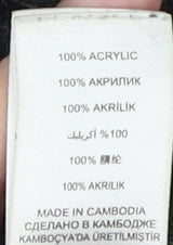 Thomas Nash XL Men's Striped V-Neck Henley Jumper